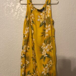 Basic Editions Kids Yellow Floral Dress